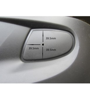 LED dagrijverlichting (DRL) Mercedes Sprinter 2006-2013 diameter 79mm - LV016