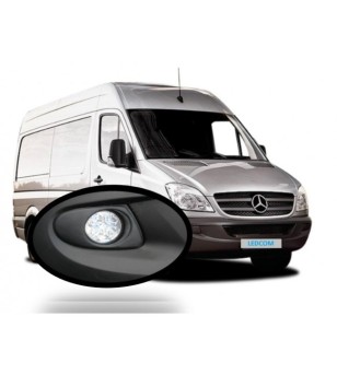 LED dagrijverlichting (DRL) Mercedes Sprinter 2006-2013 diameter 79mm - LV016