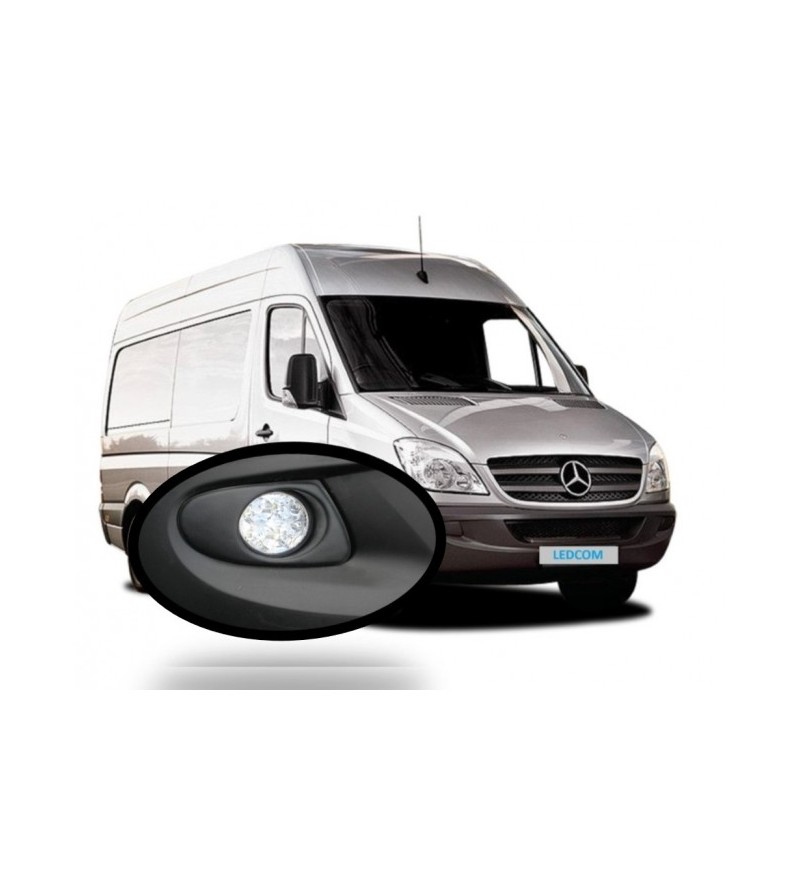 LED varselljus (DRL) Mercedes Sprinter 2006-2013 diameter 79mm - LV016 LED varselljus (DRL) Mercedes Sprinter 2006-2013 diameter 79mm - LV016