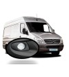 LED dagrijverlichting (DRL) Mercedes Sprinter 2006-2013 diameter 79mm - LV016