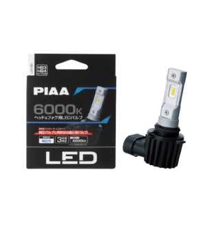 PIAA HB3/HB4 LED bulb set 6000K integrated controller - LEH181