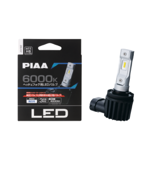 PIAA H8/9/11/16 LED bulb set 6000K integrated controller - LEH182