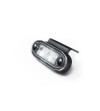 WELU rvs grille montagesteun haaks zwart - LHHZ-ML-FBM