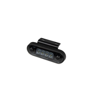 WELU RVS grille mounting bracket angled black - LHHZ-ML-FBM