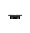 WELU rvs grille montagesteun haaks zwart - LHHZ-ML-FBM