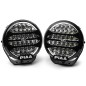 Extraljus - PIAA - LPX 590 - 9.2" - 23.4cm - Positionsljus Vit - Driving - Set