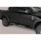 Sidebars - Misutonida - Design - Oval - Zwart mat - Set - Ford - Ranger - Double Cab - 2023+ Sidebars - Misutonida - Design - Oval - Zwart mat - Set - Ford - Ranger - Double Cab - 2023+