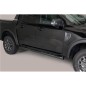 Sidebars - Misutonida - Grand Pedana - Black matte - Set - Ford - Ranger - Double Cab - 2023+ Sidebars - Misutonida - Grand Pedana - Black matte - Set - Ford - Ranger - Double Cab - 2023+