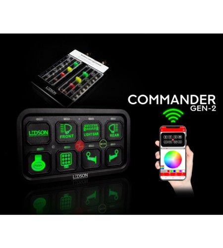 Control panel with relay box - 7800320