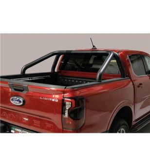 Ford Ranger 2023+ Roll Bar Design Black Powder Coated - RLD/525/IX