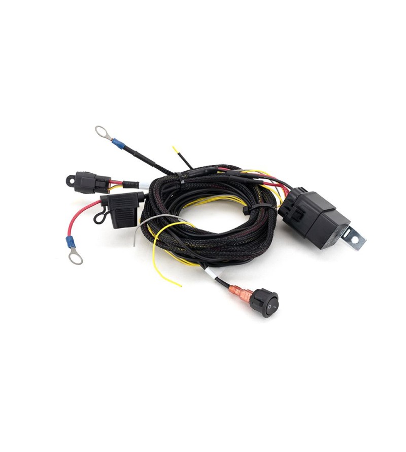 Wiring kit - Lazer - 1 lamp - Incl. switch - 4 pins - Deutsch DT - 12V