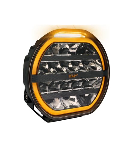 Fernscheinwerfer - W-Light - Fury - 8.3" - 21cm - Positionslicht Weiß/Amber - 1 Blinkmuster - Driving