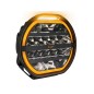 Extraljus - W-Light - Fury - 8.3" - 21cm - Positionsljus Vit/Bärnsten - 1 blixtmönster - Driving - Extraljus - W-Light - Fury - 8.3" - 21cm - Positionsljus Vit/Bärnsten - 1 blixtmönster - Driving -