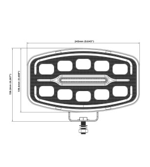 Polaris Full Led Spot Lamp - 1001-1630