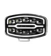 Boreman LED Körlampa med ljusskena - Smoked Krom - 1001-1630
