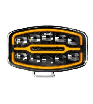 Verstraler - Boreman - Polaris - 10'' - Positielicht Wit/Amber - Driving