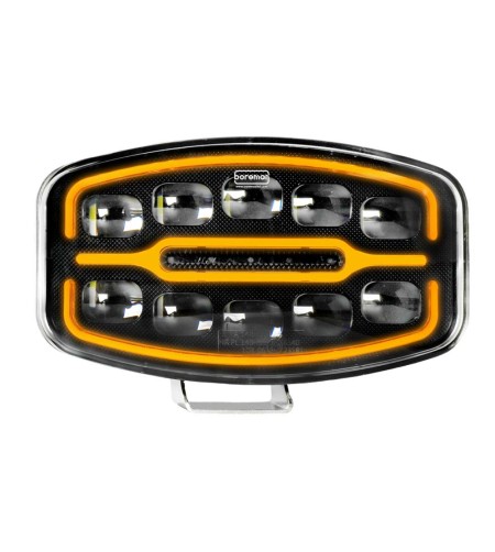 Driving light - Boreman - Polaris - 9.6" - 24.5cm - Position light White/Amber - Driving