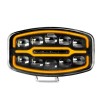 Boreman LED Körlampa med ljusskena - Smoked Krom - 1001-1630