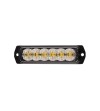 Flitslamp 6 Led Oranje 12-24V - 26 Flitspatronen - 5100563