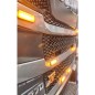 Blitzleuchte - Ledson - 6 led - 4.4" - 11.3cm - Klar - 26 Blitzmuster - Amber - R65 - 12V-24V