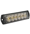 Flash Lamp 6 LED Orange 12-24V - 26 Flash Patterns - 5100563