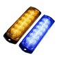 Blixtljus - Ledson - 6 led - 4.4" - 11.3cm - Klar - 26 blixtmönster - Bärnsten - R65 - 12V-24V - Blixtljus - Ledson - 6 led - 4.4" - 11.3cm - Klar - 26 blixtmönster - Bärnsten - R65 - 12V-24V -