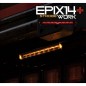 Work light - Ledson - Epix 14+ - Work Strobe - 14.1" - 35.7cm - Position light Red/Amber - 10 flash patterns - Work / Scene