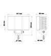 Ledson Hydra60 vinklad arbetsljus - 33491061