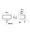Ledson Raptor LED arbetsljus 15F - 3350539