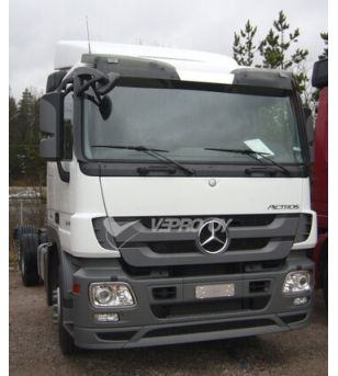 Sonnenblende Actros MP3 niedrige Kabine mit Frontspiegel