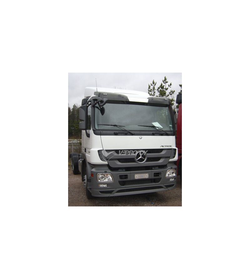 Sonnenblende Actros MP3 niedrige Kabine mit Frontspiegel Sonnenblende Actros MP3 niedrige Kabine mit Frontspiegel