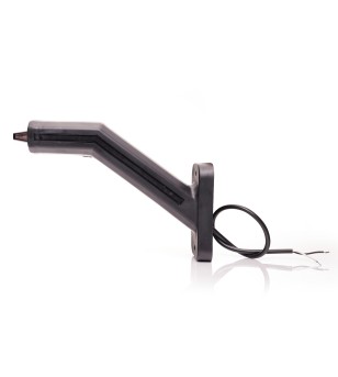 Gummiarm - WAS - W269.1.1 Dark - Vänster - LED - Klar - Vit/Bärnsten/Röd - 12V-24V - 