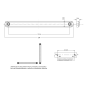 Marker Light - WAS - W276 Black - 9.4" - 23.8cm - Smoke - White - 12V-24V Marker Light - WAS - W276 Black - 9.4" - 23.8cm - Smoke - White - 12V-24V