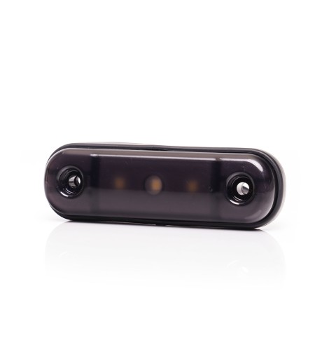 Markeringslicht - WAS - W275.1 1 - 3.3" - 8.4cm - Smoke - Amber - 12V-24V