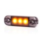 Markeringslicht - WAS - W275.1 1 - 3.3" - 8.4cm - Smoke - Amber - 12V-24V Markeringslicht - WAS - W275.1 1 - 3.3" - 8.4cm - Smoke - Amber - 12V-24V