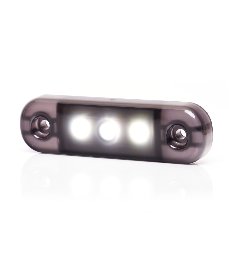 Markeringslicht - WAS - W275.1 1 - 3.3" - 8.4cm - Smoke - Wit - 12V-24V Markeringslicht - WAS - W275.1 1 - 3.3" - 8.4cm - Smoke - Wit - 12V-24V