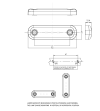 WAS W275.1 Zwart - Front positielicht - 2335