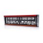 Tail light - WAS - W253 License plate holder - Strobe Under - 23" - 58.4cm - Clear - LED - Brake - Rev - Plate - Flash - Multiple flash patterns - 12V-24V
