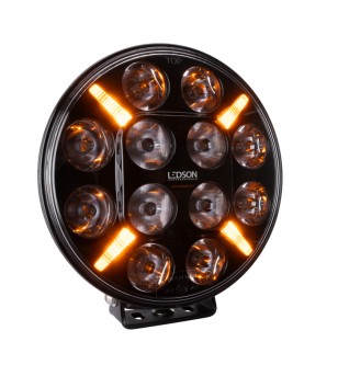 Driving light - Ledson - Pollux - 9'' - Position light White/Amber - Driving