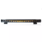 LED-ramp - W-Light - Wave II - 20.9" - 53.2cm - Smoke - curved - Positionsljus Vit/Bärnsten - Driving LED-ramp - W-Light - Wave II - 20.9" - 53.2cm - Smoke - curved - Positionsljus Vit/Bärnsten - Driving