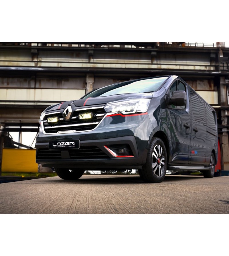 Renault Trafic (2023+) Grille Kit - GK-RNTR-G2-02K Renault Trafic (2023+) Grille Kit - GK-RNTR-G2-02K