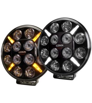 Verstraler - Ledson - Pollux - 9'' - Positielicht Wit/Amber - Spot