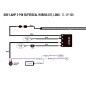 Kabelset - Lazer - 1 lamp - Extra lang - Incl. schakelaar - 2 pins - Superseal - 12V Kabelset - Lazer - 1 lamp - Extra lang - Incl. schakelaar - 2 pins - Superseal - 12V