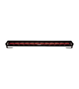 LED-ramp - Ledson - Epix 20+ - Work Strobe - 20'' - Positionsljus Röd/Bärnsten - 10 Blixtmönster - Work / Scene - 