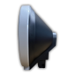 Verstraler - SIM - 3228 - 8.8" - 22.3cm - matzilver - Positielicht - Spot