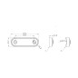 Marker Light - Welu - 3.3" - 8.3cm - Smoke - White Marker Light - Welu - 3.3" - 8.3cm - Smoke - White