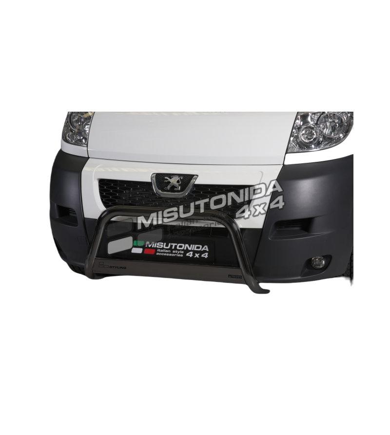 Bullbar - Misutonida - Medium - EU - Black Matte - Peugeot - Boxer - 2006-2013 Bullbar - Misutonida - Medium - EU - Black Matte - Peugeot - Boxer - 2006-2013