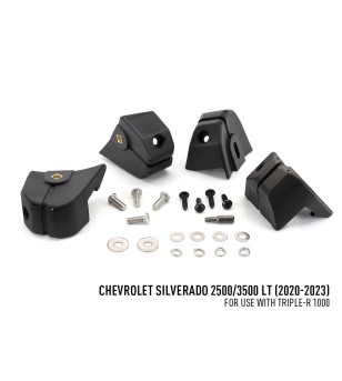 Grille Kit - Lazer - Triple-R 1000 - Chevrolet - Silverado - 2500 / 3500 LT - 2020-2023