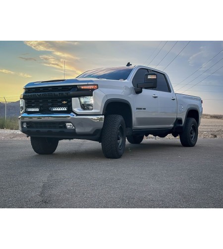 Grille Kit - Lazer - Triple-R 1000 - Chevrolet - Silverado - 2500 / 3500 LT - 2020-2023