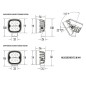 Work light - Lazer - Utility 25 - Maxx - 3.1" - 7.9cm - Work / Scene Work light - Lazer - Utility 25 - Maxx - 3.1" - 7.9cm - Work / Scene